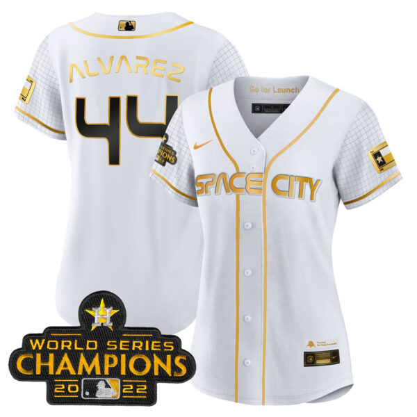 Women's Astros 2023 Space City Champions Jersey – All Stitched - Image 36