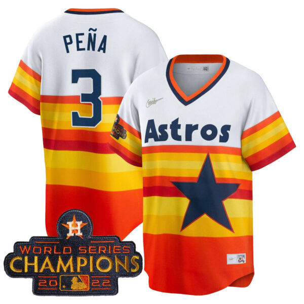 Men's Astros 2023 Gold Cool Base Collection Jersey – All Stitched - Image 41