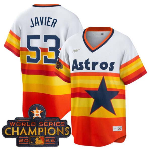Men's Astros 2023 Gold Cool Base Collection Jersey – All Stitched - Image 47