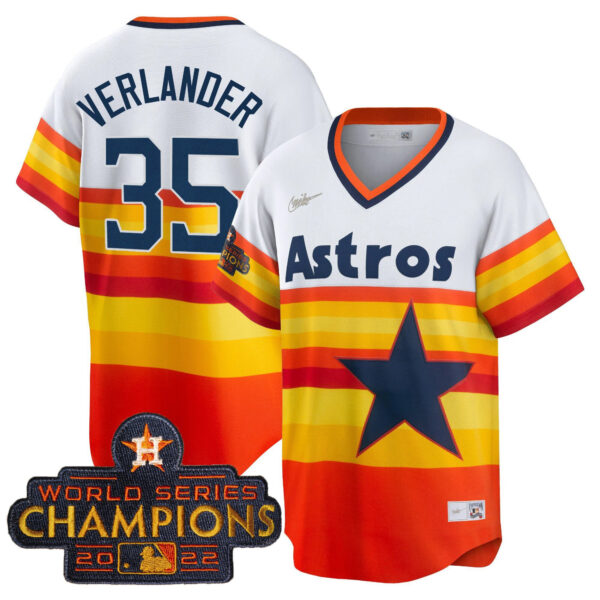 Men's Astros 2023 Gold Cool Base Collection Jersey – All Stitched - Image 45