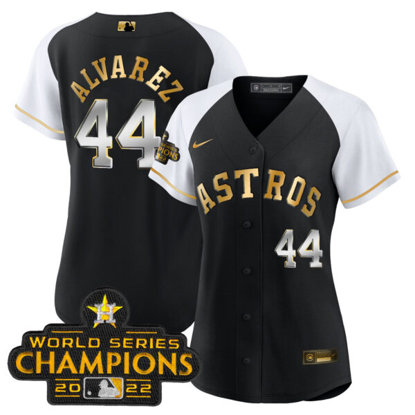 Women's Astros 2023 Gold Rush Collection Jersey – All Stitched - Image 36