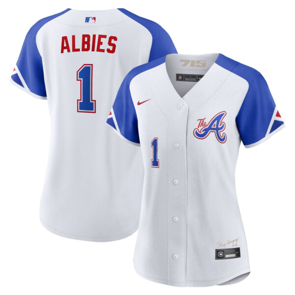 Atlanta Braves 2023 City Connect Flex Base Jersey – All Stitched - Image 16