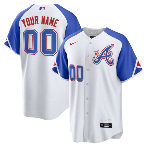 Atlanta Braves 2023 City Connect Custom Jersey – All Stitched - Image 2