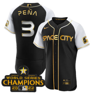 Men's Astros 2023 Space City Champions Alternate Flex Jersey – All Stitched