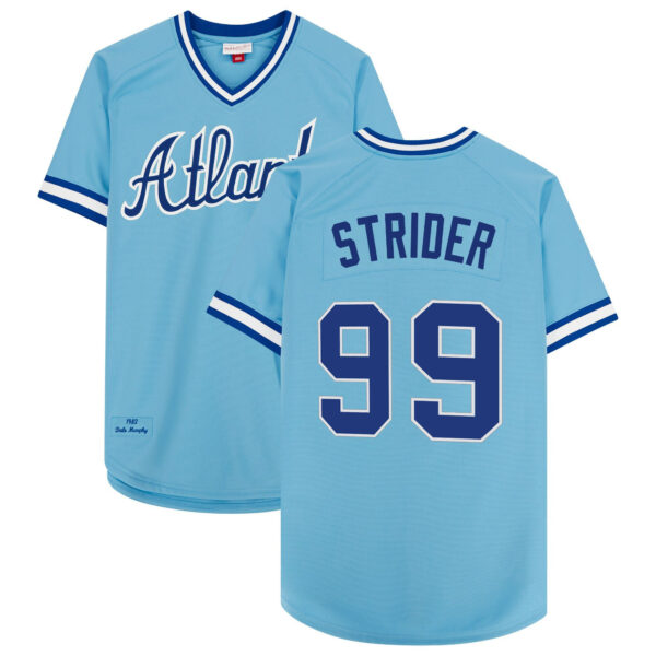 Men's Atlanta Braves 1974 Throwback Jersey - All Stitched - Image 29