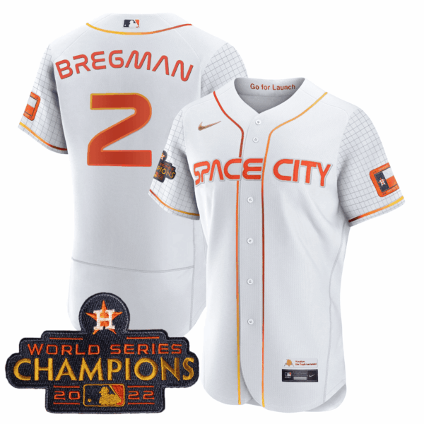 Men's Astros 2023 Space City Champions Flex Jersey – All Stitched - Image 2
