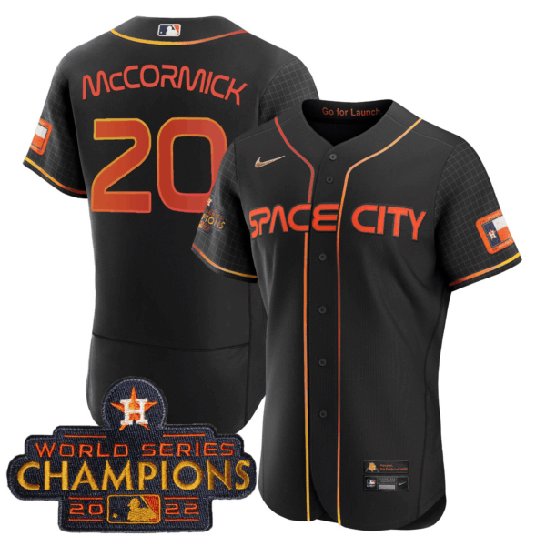 Men's Astros 2023 Space City Champions Flex Jersey – All Stitched - Image 19