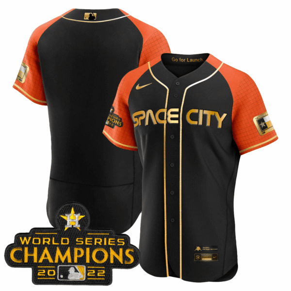 Men's Astros 2023 Space City Champions Flex Jersey – All Stitched - Image 60