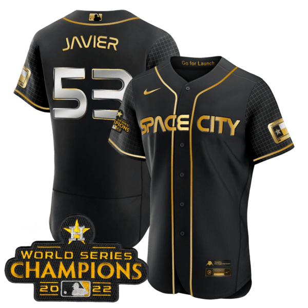 Men's Astros 2023 Space City Champions Flex Jersey – All Stitched - Image 27