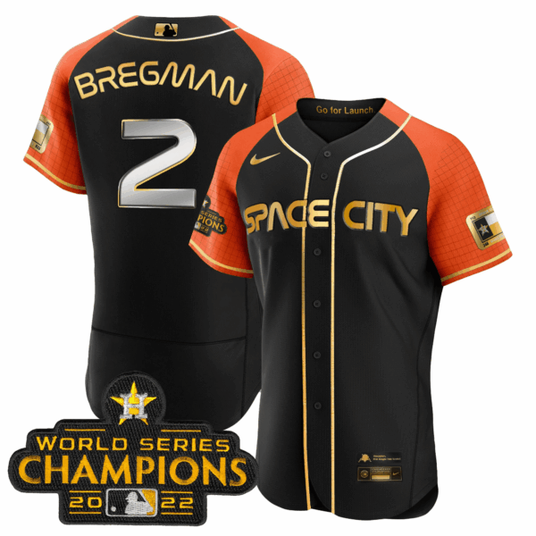 Men's Astros 2023 Space City Champions Flex Jersey – All Stitched - Image 52