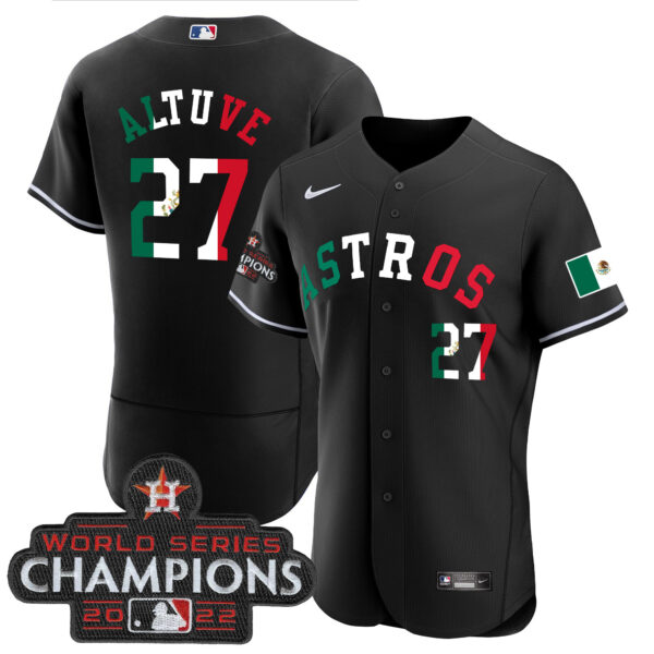Men's Astros 2023 Mexico Jersey – All Stitched - Image 4