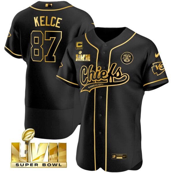 Men's Chiefs Super Bowl LVII Flex Base Jersey - All Stitched - Image 30