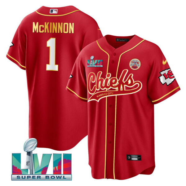 Men's Chiefs Super Bowl LVII Cool Base Jersey V2 - All Stitched - Image 19