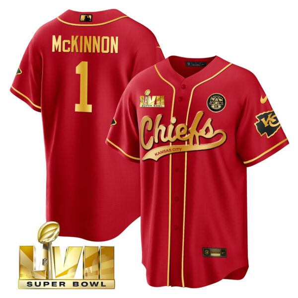 Men's Chiefs Super Bowl LVII Cool Base Jersey V2 - All Stitched - Image 12