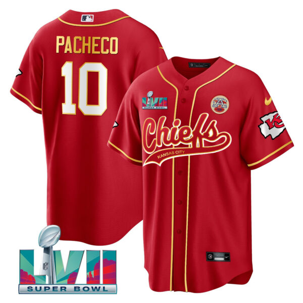 Men's Chiefs Super Bowl LVII Cool Base Jersey V2 - All Stitched - Image 20