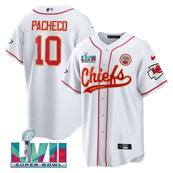 Men's Chiefs Super Bowl LVII Cool Base Jersey V2 - All Stitched - Image 27