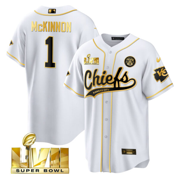 Men's Chiefs Super Bowl LVII Cool Base Jersey V2 - All Stitched - Image 33