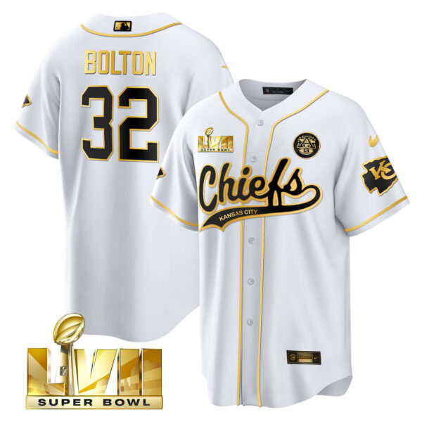 Men's Chiefs Super Bowl LVII Cool Base Jersey V2 - All Stitched - Image 31