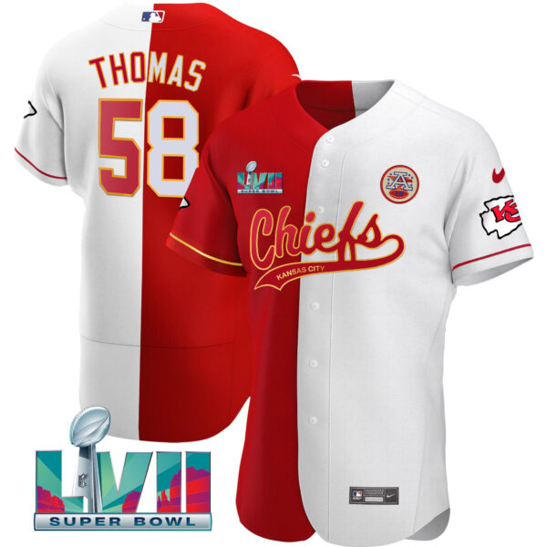 Men's Chiefs Super Bowl LVII Flex Base Jersey V2 - All Stitched - Image 34