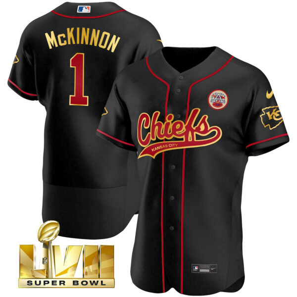 Men's Chiefs Super Bowl LVII Flex Base Jersey V2 - All Stitched - Image 5