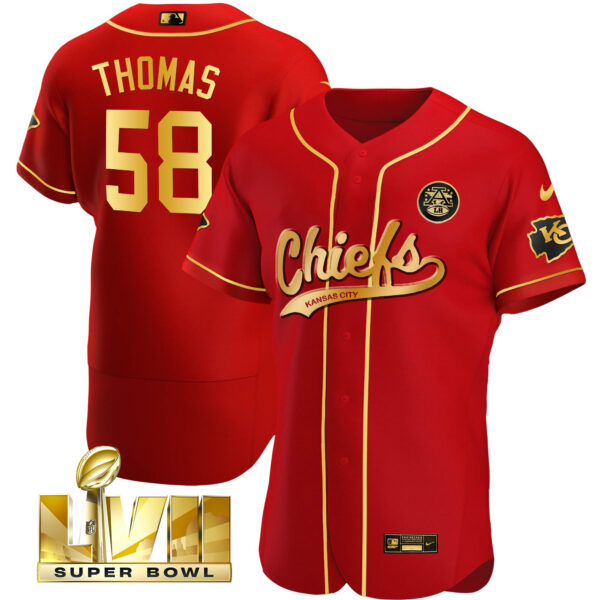Men's Chiefs Super Bowl LVII Flex Base Jersey V2 - All Stitched - Image 10