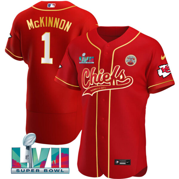 Men's Chiefs Super Bowl LVII Flex Base Jersey V2 - All Stitched - Image 17