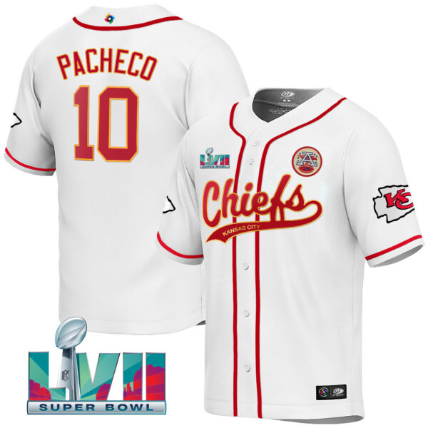 Men's Chiefs Super Bowl LVII 2023 World Baseball Classic Jersey - All Stitched - Image 12