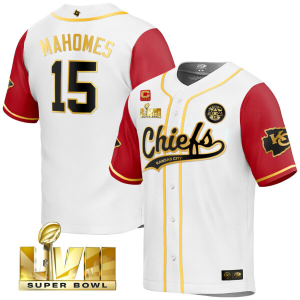 Men's Chiefs Super Bowl LVII 2023 World Baseball Classic Jersey - All Stitched - Image 37