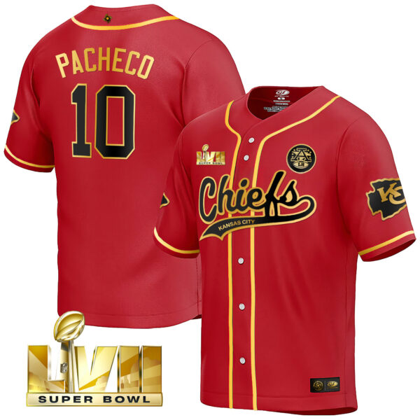 Men's Chiefs Super Bowl LVII 2023 World Baseball Classic Jersey - All Stitched - Image 18