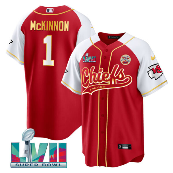 Men's Chiefs Super Bowl LVII Alternate Cool Base Jersey - All Stitched - Image 5