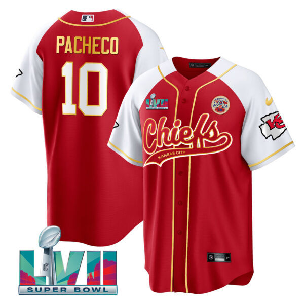 Men's Chiefs Super Bowl LVII Alternate Cool Base Jersey - All Stitched - Image 6