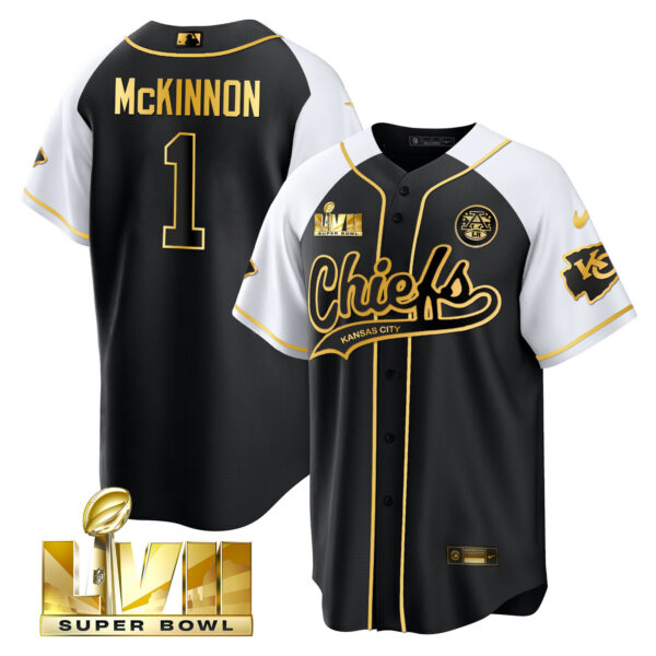 Men's Chiefs Super Bowl LVII Alternate Cool Base V2 Jersey - All Stitched - Image 5