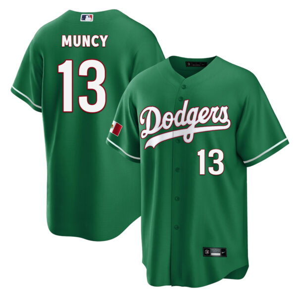Men's Los Angeles Dodgers Mexico Cool Base Jersey - All Stitched - Image 18