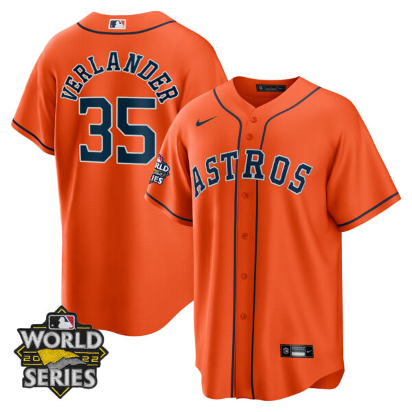 Women's Houston Astros Alternate 2022 World Series Player Jersey - All Stitched - Image 10