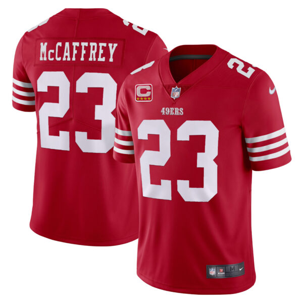 Men's Christian McCaffrey 49ers Gold & Split - All Stitched - Image 4