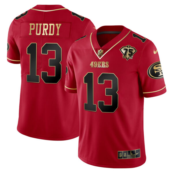 Brock Purdy San Francisco 49ers Game Jersey - All Stitched - Image 9