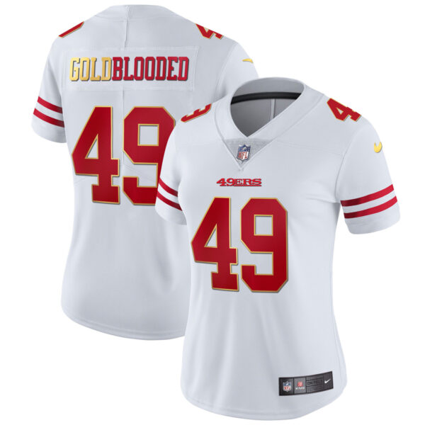 San Francisco 49ers Gold Blooded Jersey - All Stitched - Image 6