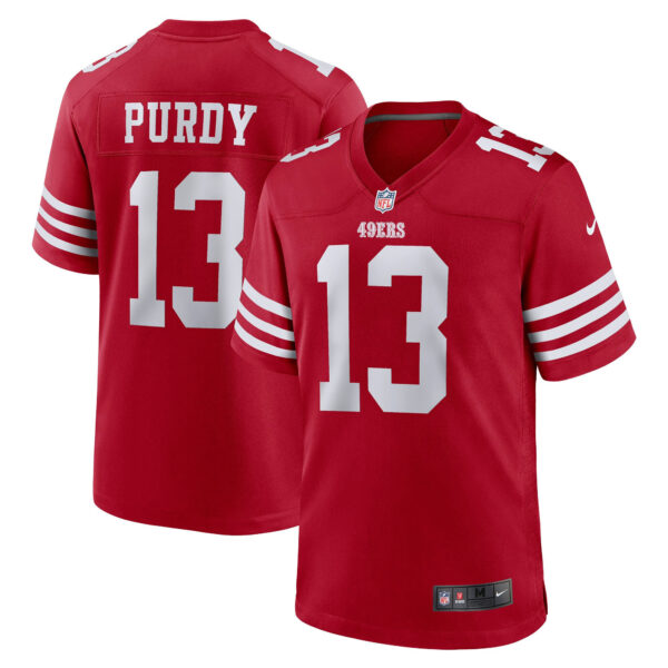 Brock Purdy San Francisco 49ers Game Jersey - All Stitched - Image 2