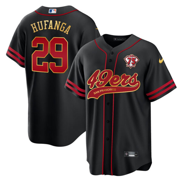 Men's 49ers Cool Base Gold Limited Jersey V2 - All Stitched - Image 8