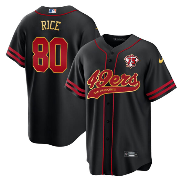 Men's 49ers Cool Base Gold Limited Jersey V2 - All Stitched - Image 5