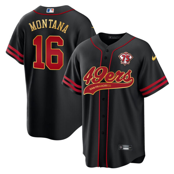 Men's 49ers Cool Base Gold Limited Jersey V2 - All Stitched - Image 7