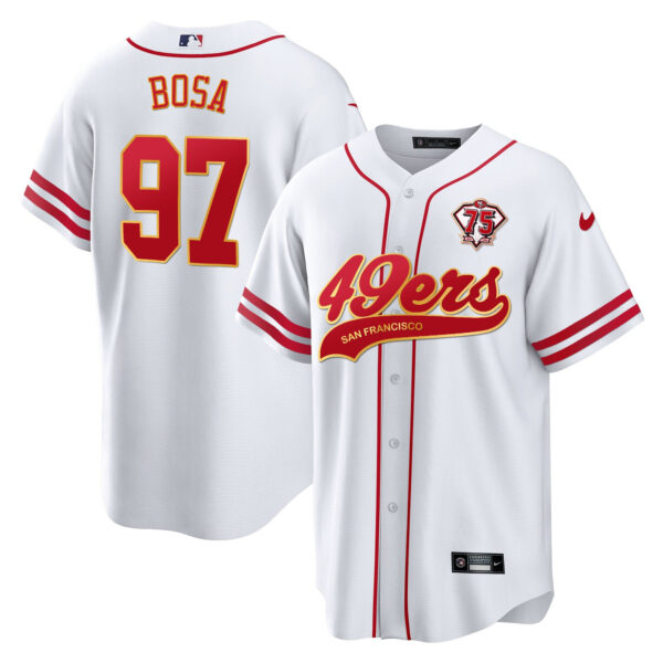 Men's 49ers Cool Base Gold Limited Jersey V2 - All Stitched - Image 36