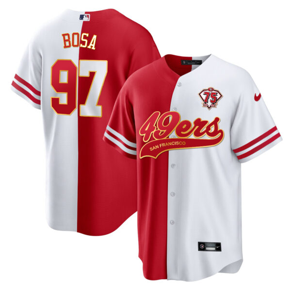 Men's 49ers Cool Base Gold Limited Jersey V2 - All Stitched - Image 56