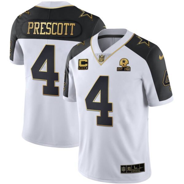 Men's Cowboys Alternate Vapor Black Gold & Navy Gold Limited - All Stitched - Image 16