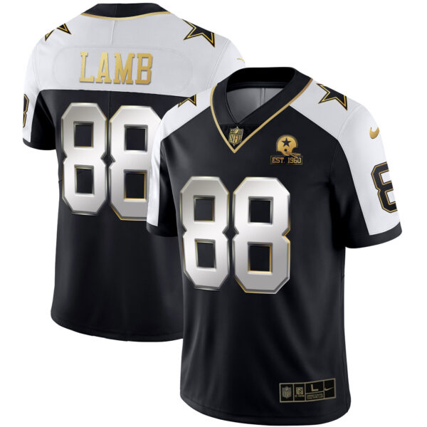 Men's Cowboys Alternate Vapor Black Gold & Navy Gold Limited - All Stitched - Image 26