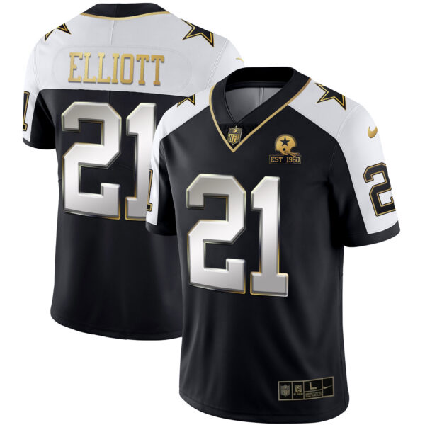 Men's Cowboys Alternate Vapor Black Gold & Navy Gold Limited - All Stitched - Image 27