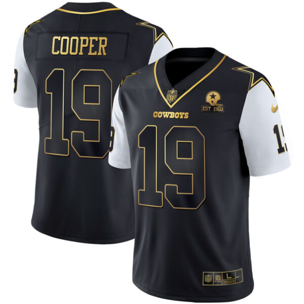 Men's Cowboys Color Rush Vapor Black & White Gold Limited - All Stitched - Image 11