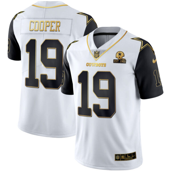 Men's Cowboys Color Rush Vapor Black & White Gold Limited - All Stitched - Image 4