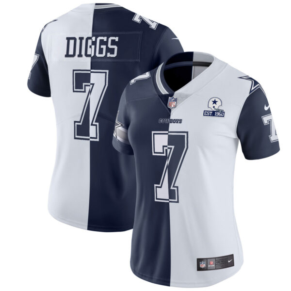 Women's Cowboys Black Gold & White Gold - All Stitched - Image 31