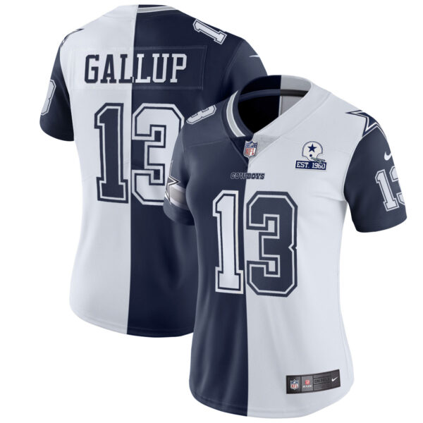 Women's Cowboys Black Gold & White Gold - All Stitched - Image 28